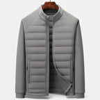Csaba | High-Neck Quilted Sartorial Puffer Jacket — Allyours Closet (view 5)