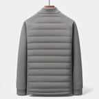 Csaba | High-Neck Quilted Sartorial Puffer Jacket — Allyours Closet (view 6)