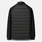 Csaba | High-Neck Quilted Sartorial Puffer Jacket — Allyours Closet (view 7)