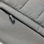 Csaba | High-Neck Quilted Sartorial Puffer Jacket — Allyours Closet (view 9)
