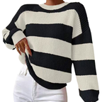 Debbie | Crew-Neck Chunky Curated Sweater — Allyours Closet (view 2)