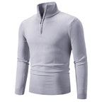 Nikhil | Zip-Up Longline Heritage Sweater