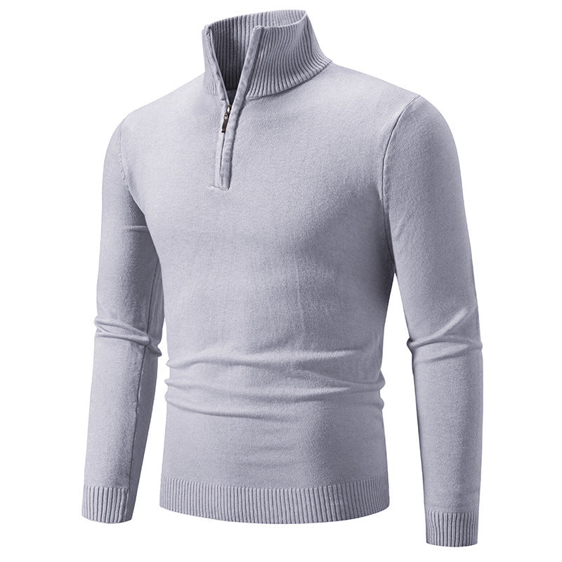 Nikhil | Zip-Up Longline Heritage Sweater