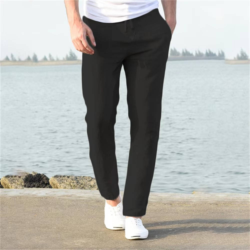 Men's Breathable Light Linen Pants