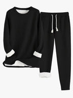 Women's Fleece Lined Sweatsuit Set
