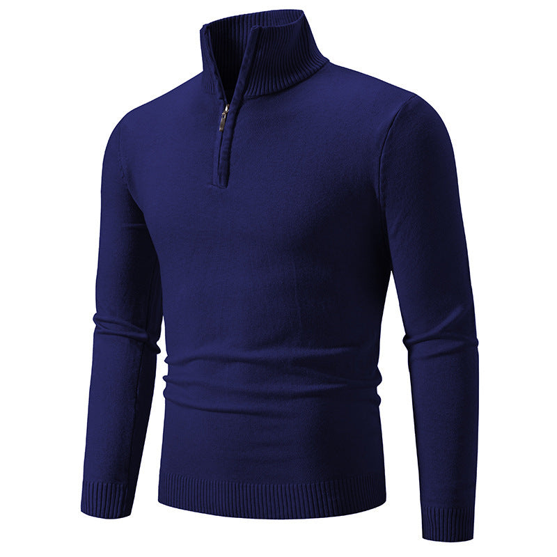 Nikhil | Zip-Up Longline Heritage Sweater