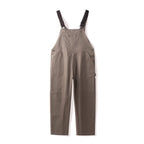 Women's Canvas Bib Overalls Duck Workwear Dungarees with Pockets