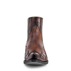 Western Ankle Boots Leather For Women