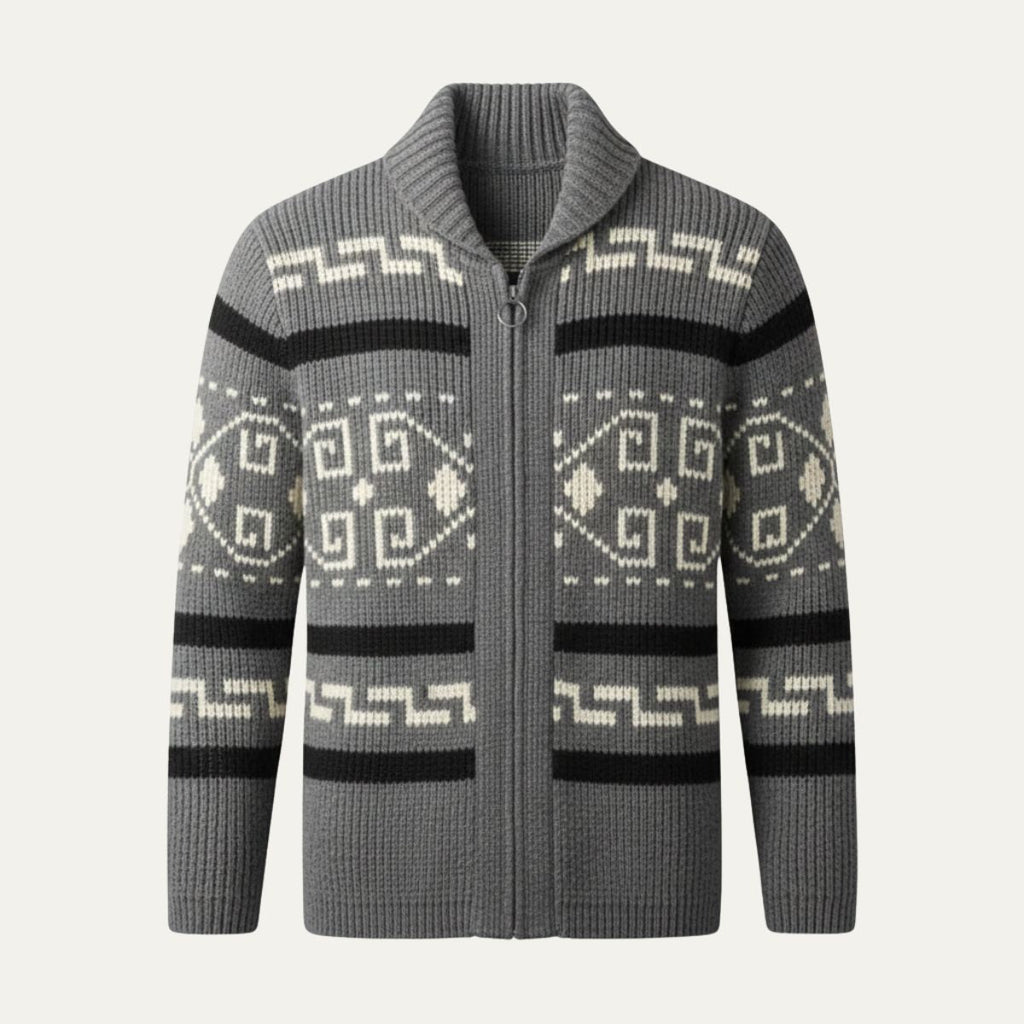 Enzo | Oversized Signature Graceful Cardigan — Allyours Closet (view 6)