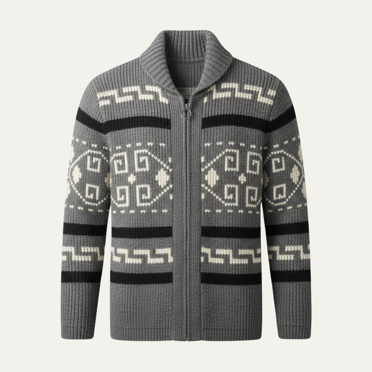 Enzo | Oversized Signature Graceful Cardigan — Allyours Closet (view 6)