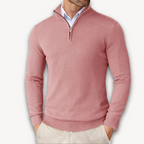 Everardo | Mock-Neck Ribbed Poised Sweater — Allyours Closet