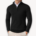 Everardo | Mock-Neck Ribbed Poised Sweater — Allyours Closet (view 7)