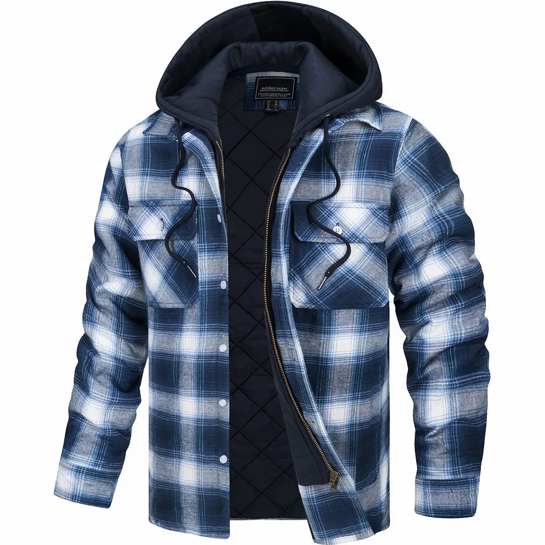 Fraser | Hooded Quilted Contemporary Coat — Allyours Closet (view 3)