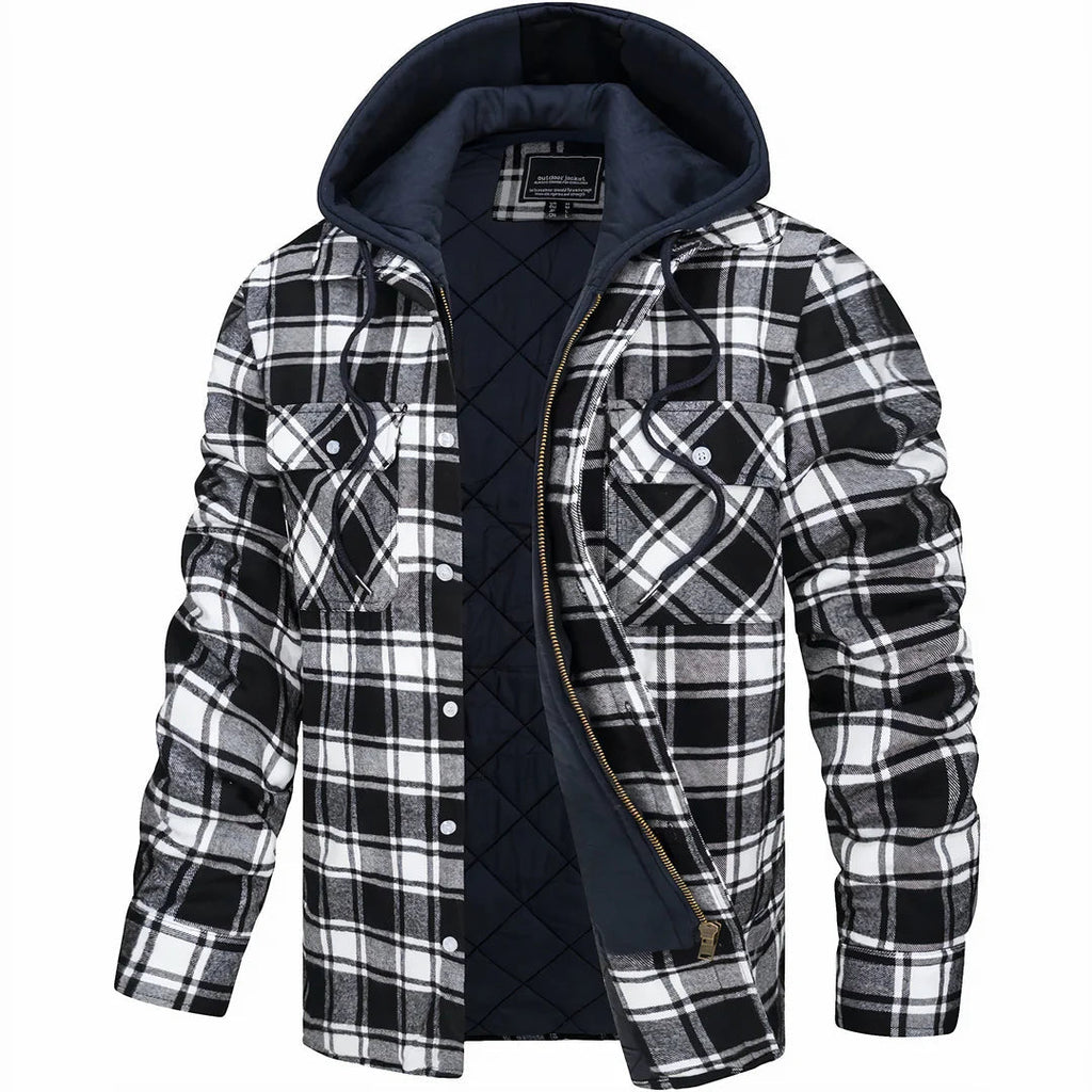 Fraser | Hooded Quilted Contemporary Coat — Allyours Closet (view 5)