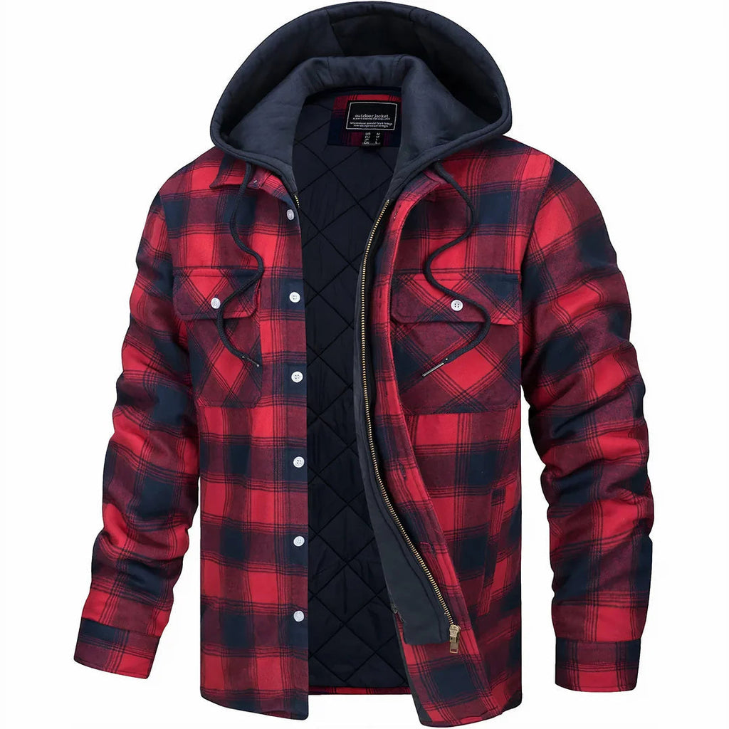 Fraser | Hooded Quilted Contemporary Coat — Allyours Closet (view 6)