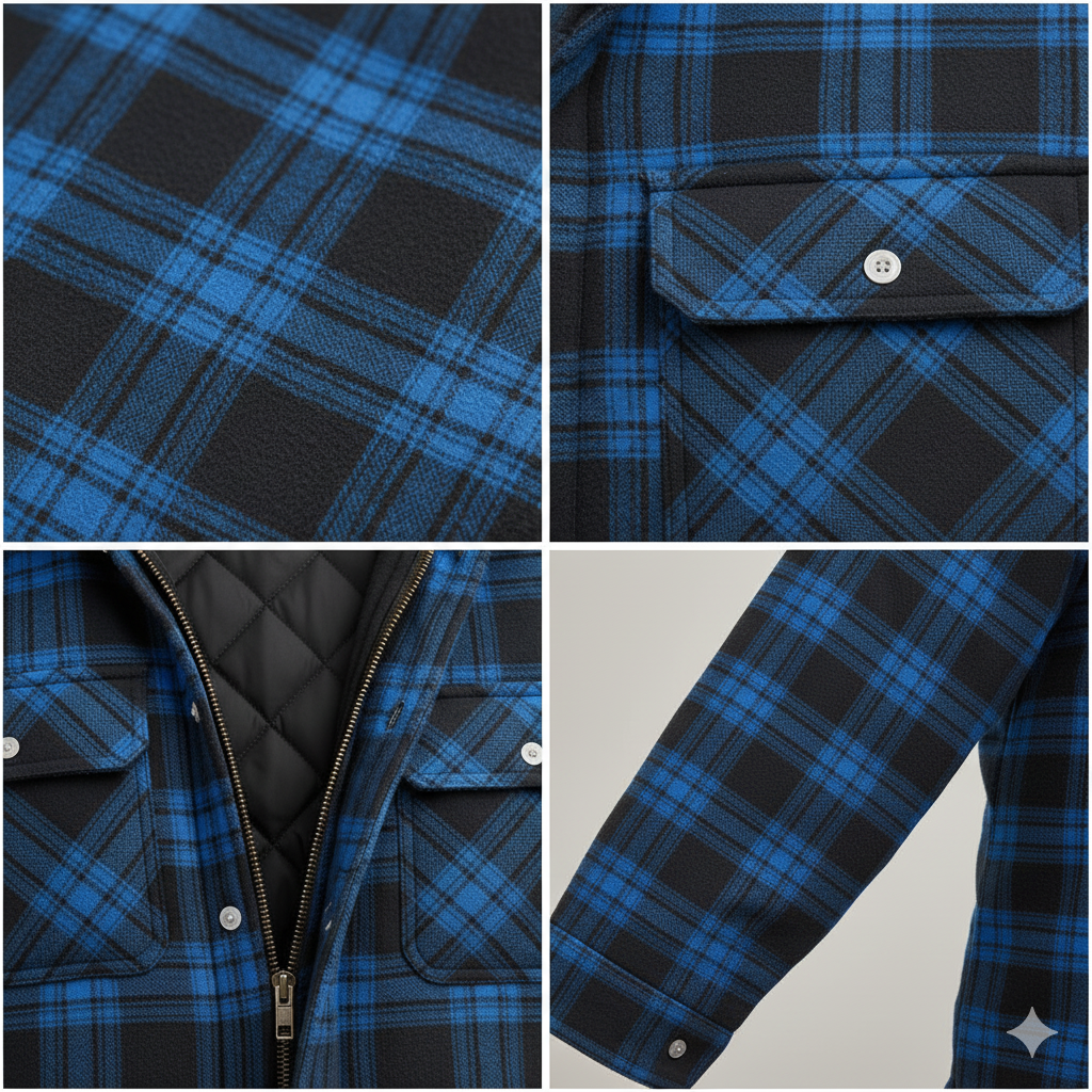Fraser | Hooded Quilted Contemporary Coat — Allyours Closet (view 9)