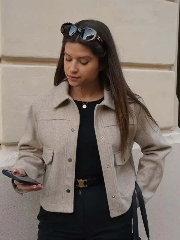 Fulgencio | Sculpted Draped Sleek Coat — Allyours Closet