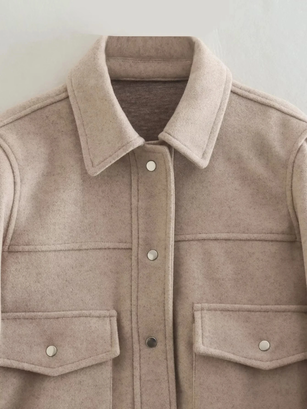 Fulgencio | Sculpted Draped Sleek Coat — Allyours Closet (view 7)