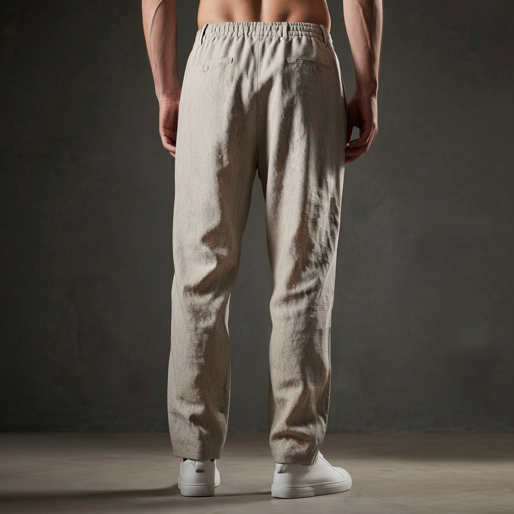 Montego Linen Trouser — Allyours Closet (view 6)