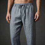 Montego Linen Trouser — Allyours Closet (view 3)
