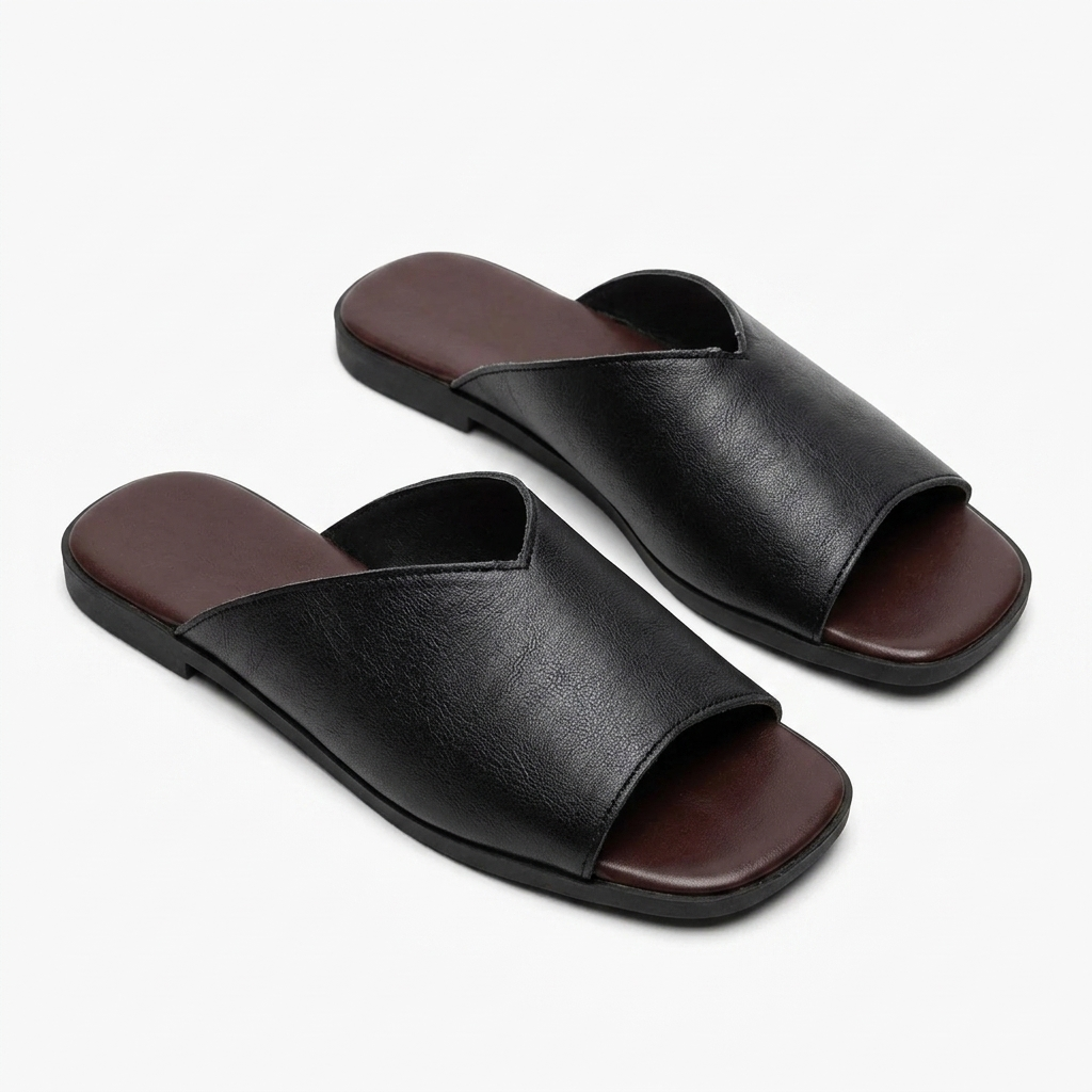 Addison Leather Flats — Allyours Closet (view 5)