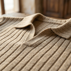 Taormina Ribbed Knit Polo — Allyours Closet (view 11)