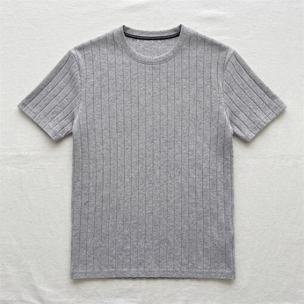 Rapallo Ribbed T-Shirt — Allyours Closet