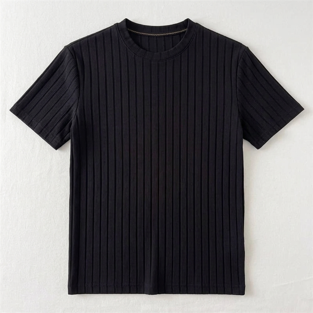 Rapallo Ribbed T-Shirt — Allyours Closet (view 7)