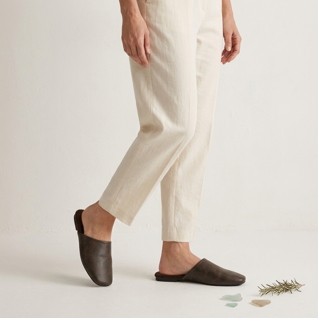 Ravello Leather Mules — Allyours Closet (view 3)