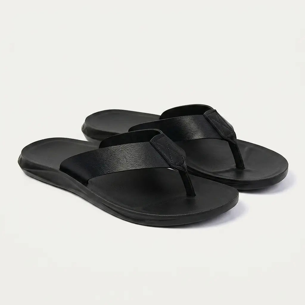 Minori Leather Sandals — Allyours Closet (view 10)