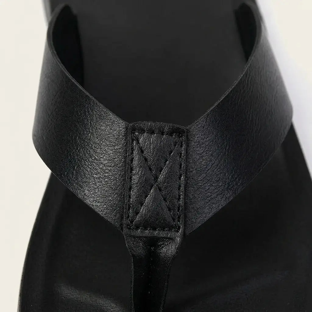 Minori Leather Sandals — Allyours Closet (view 12)