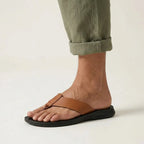 Minori Leather Sandals — Allyours Closet (view 4)