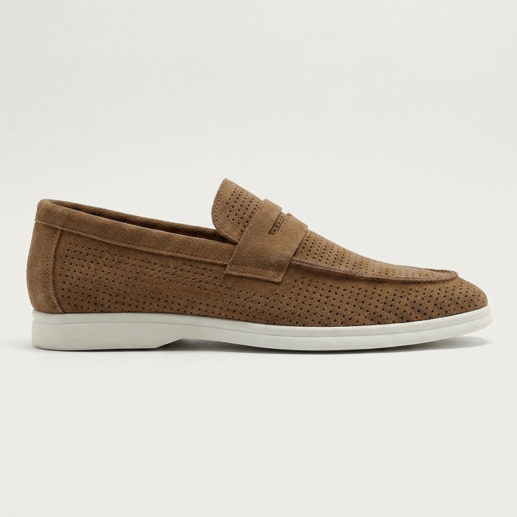 Sanremo Suede Loafers — Allyours Closet (view 2)
