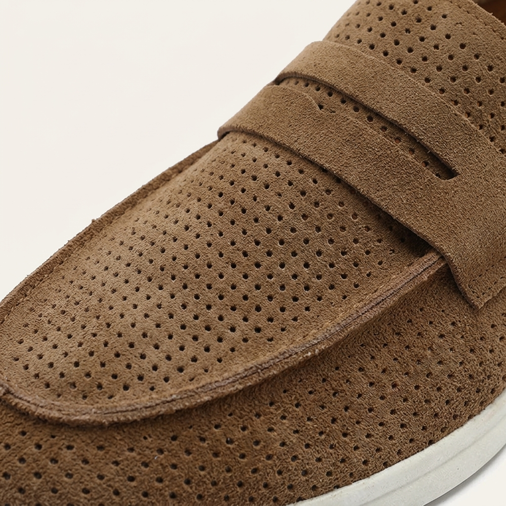 Sanremo Suede Loafers — Allyours Closet (view 3)