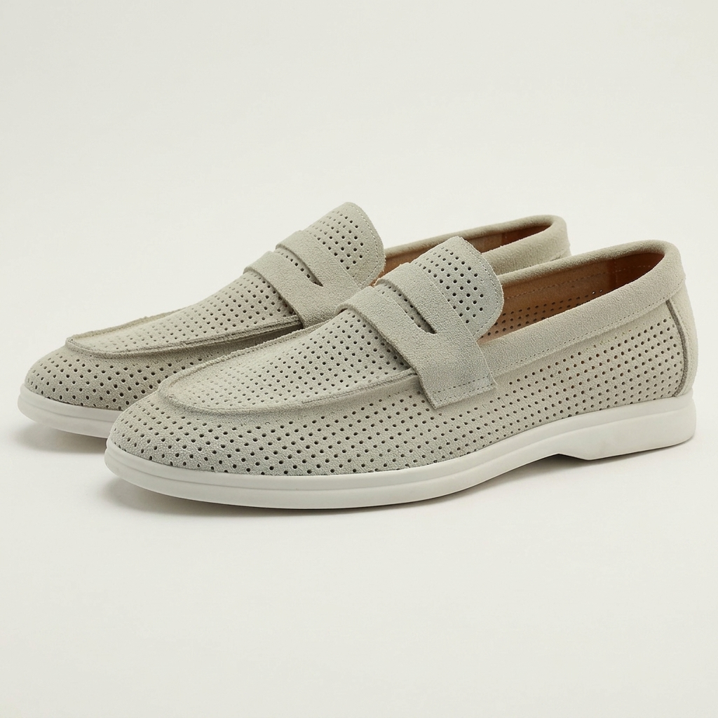 Sanremo Suede Loafers — Allyours Closet (view 6)