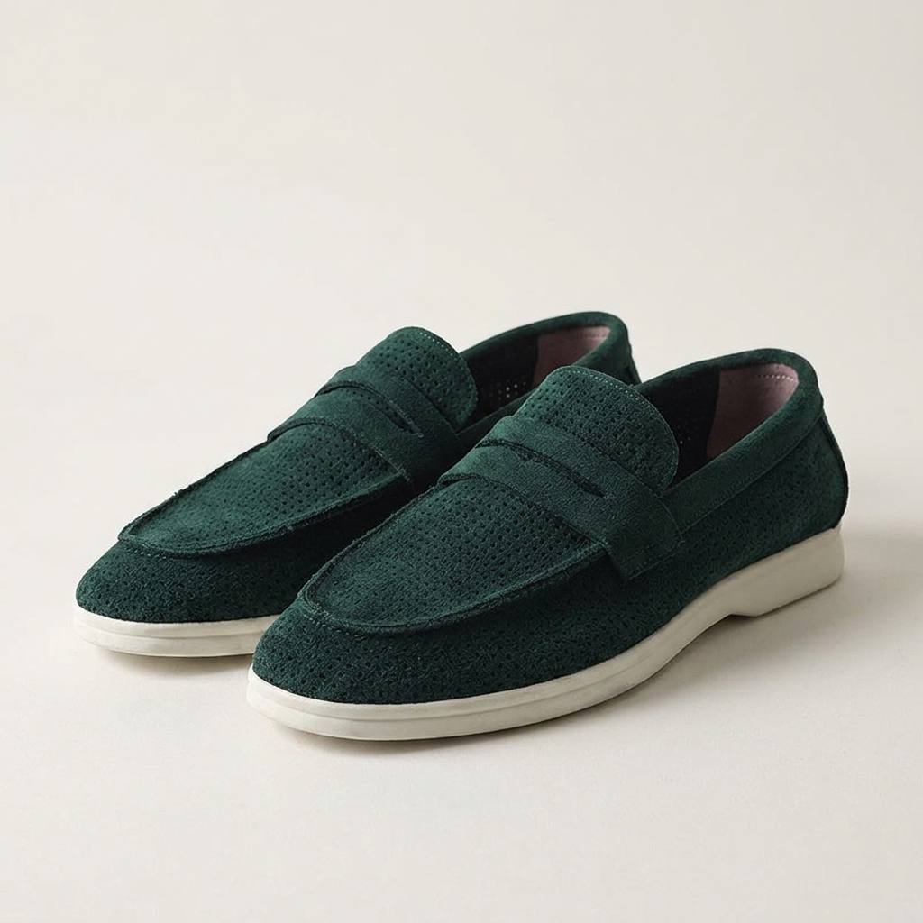 Sanremo Suede Loafers — Allyours Closet (view 11)