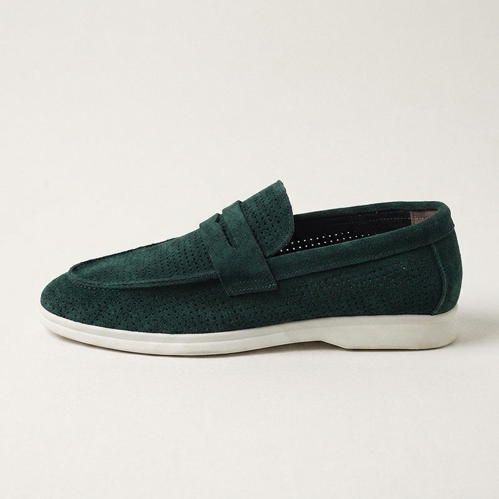 Sanremo Suede Loafers — Allyours Closet (view 12)