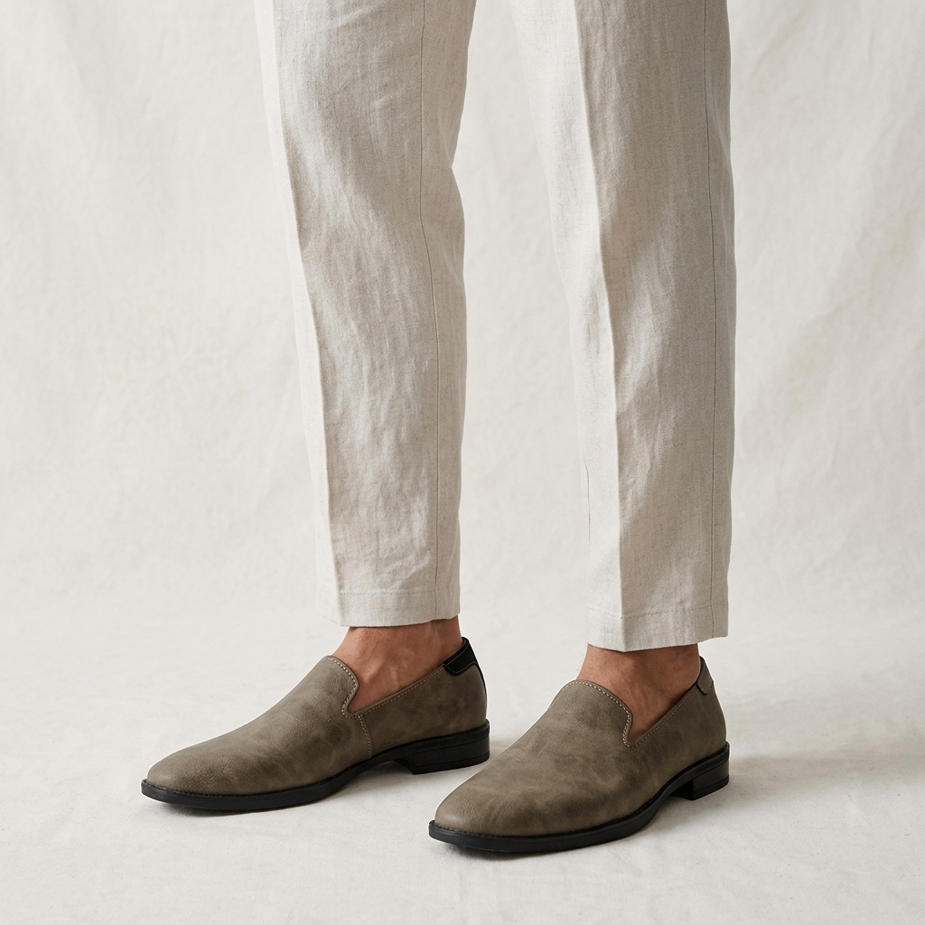 Nolan Leather Loafers — Allyours Closet (view 4)