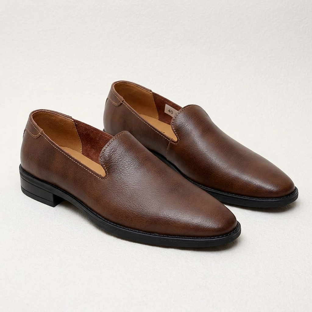 Nolan Leather Loafers — Allyours Closet (view 6)