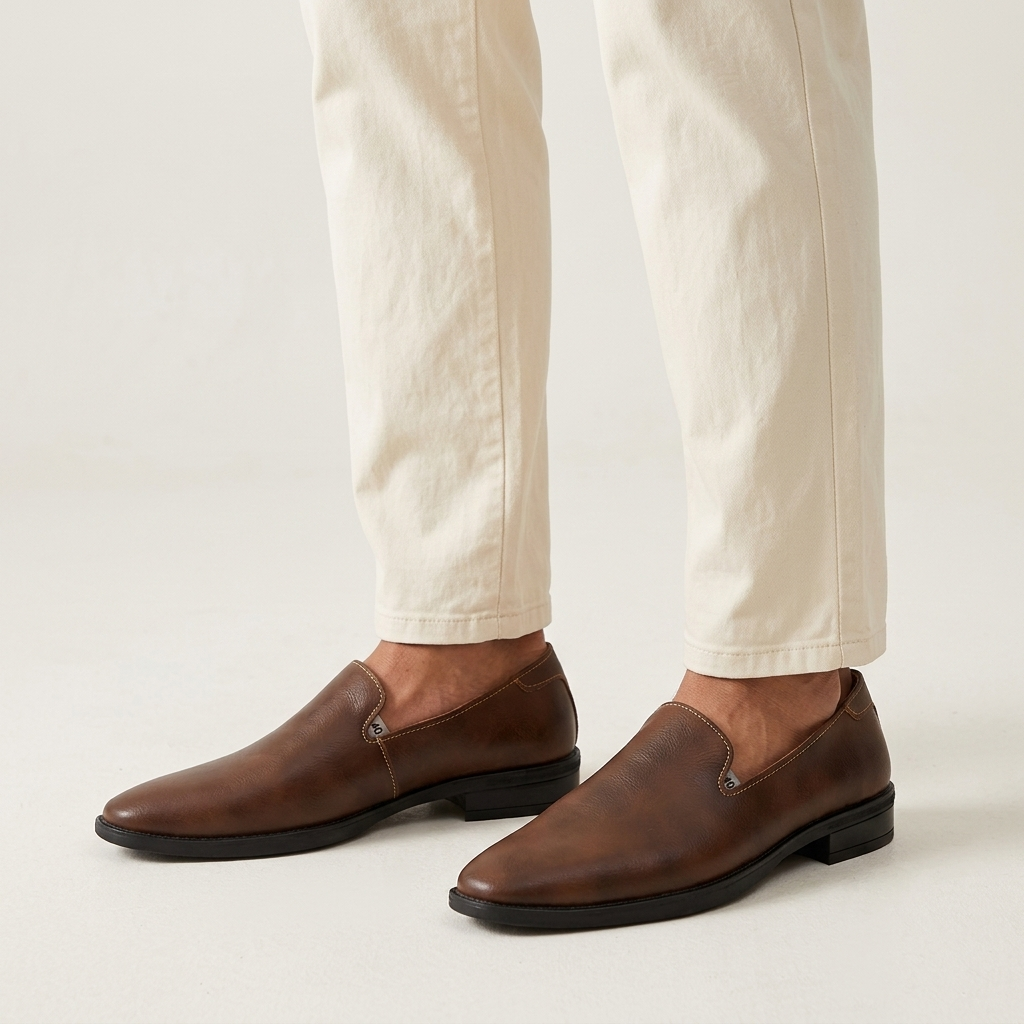 Nolan Leather Loafers — Allyours Closet (view 8)