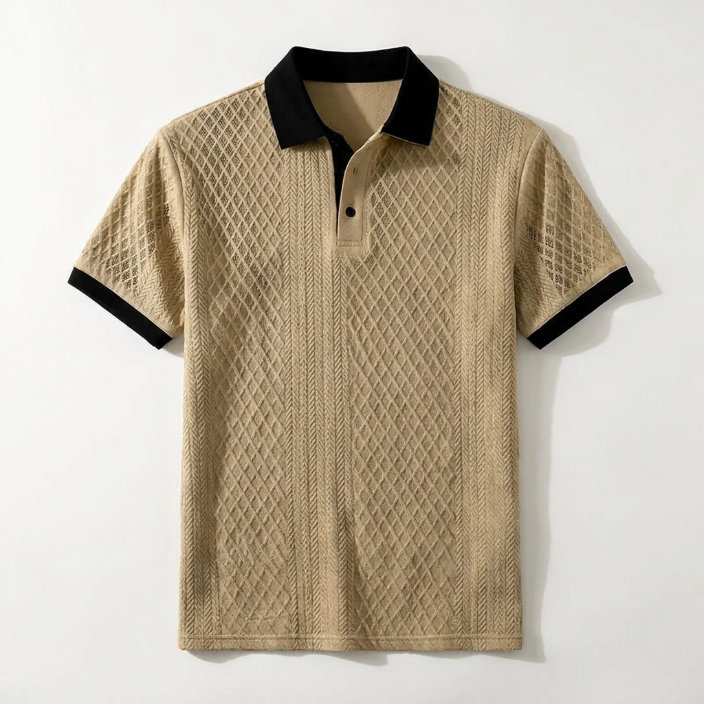 Levanto Jacquard Polo — Allyours Closet