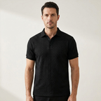 Levanto Jacquard Polo — Allyours Closet (view 12)