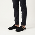 Landon Suede Mules — Allyours Closet (view 12)