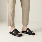 Marsala Leather Flats — Allyours Closet (view 4)