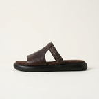 Marsala Leather Flats — Allyours Closet (view 7)