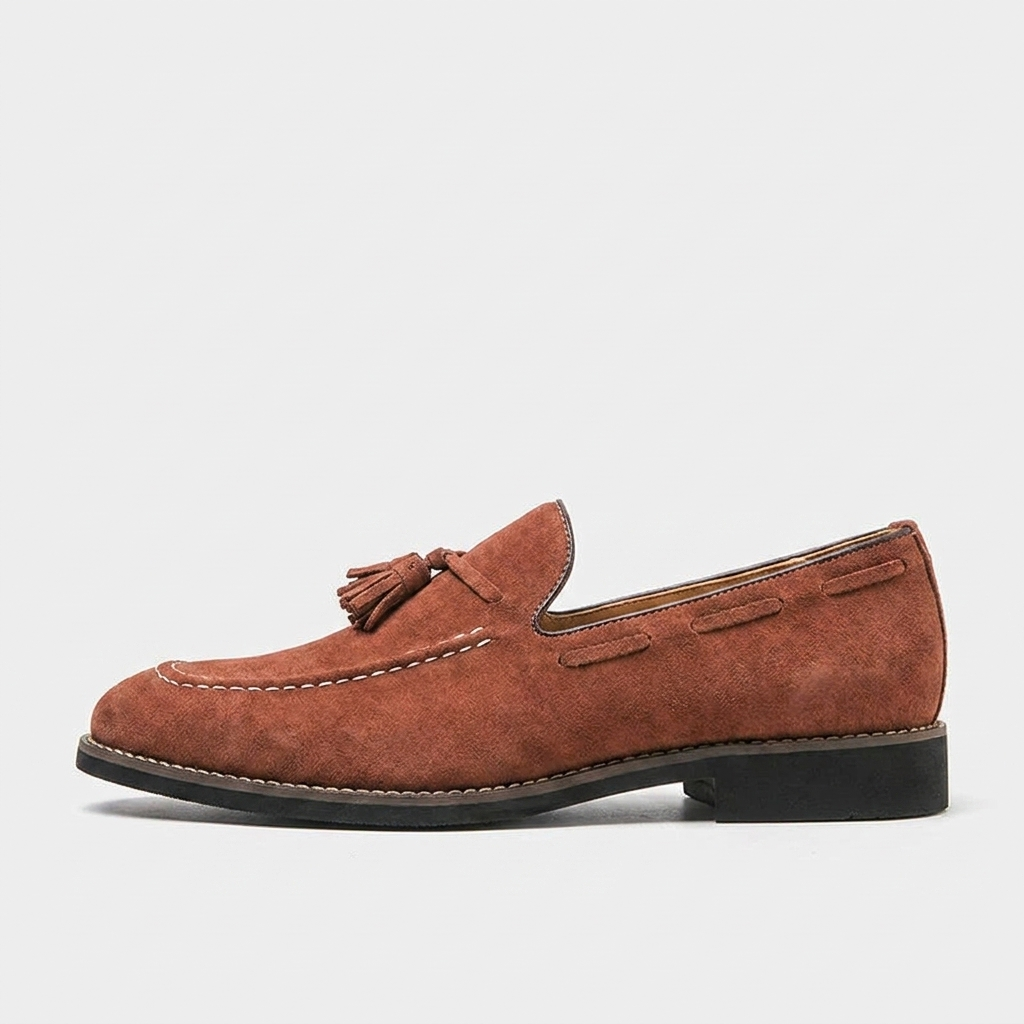 Barolo Suede Loafers — Allyours Closet (view 2)