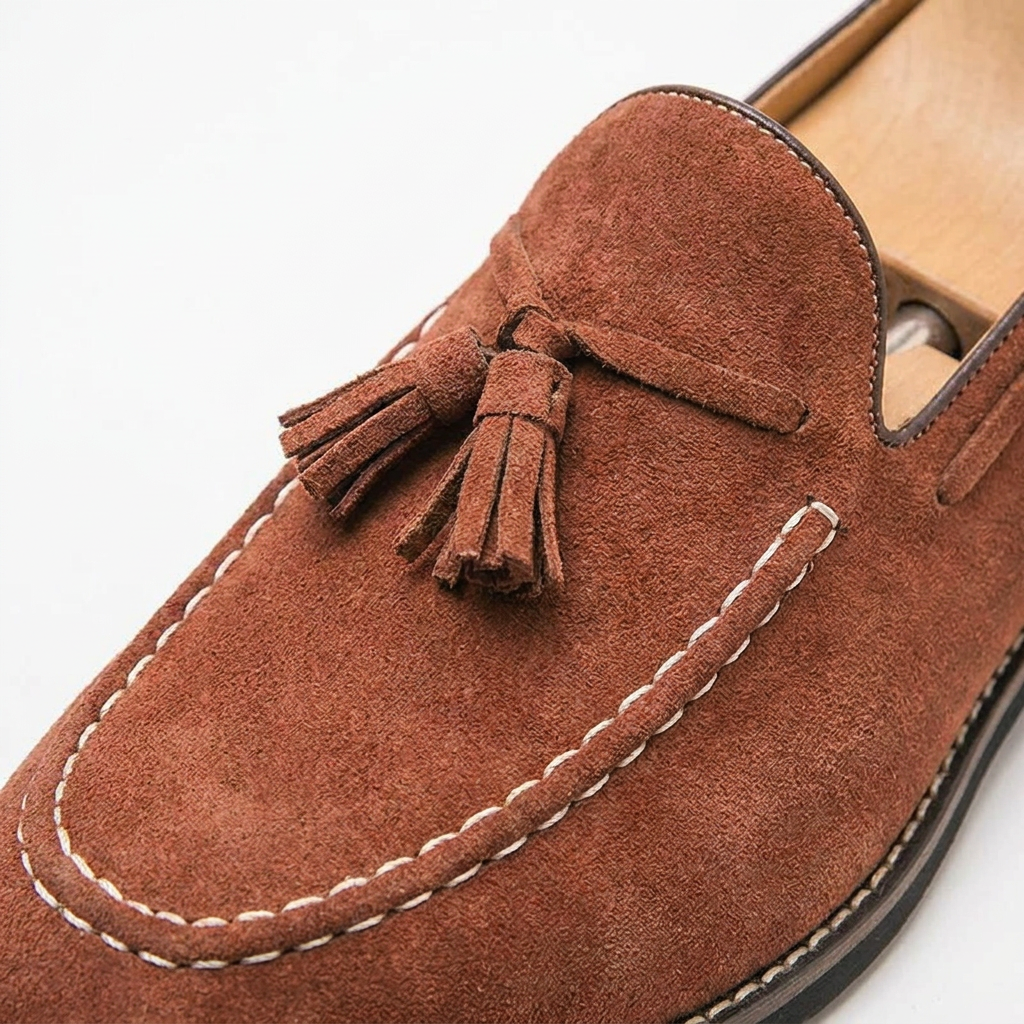 Barolo Suede Loafers — Allyours Closet (view 3)