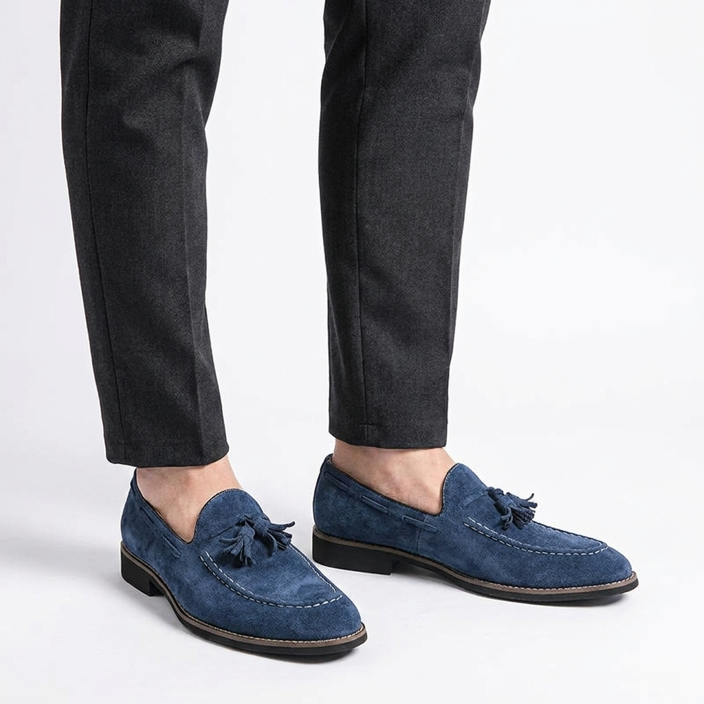 Barolo Suede Loafers — Allyours Closet (view 9)