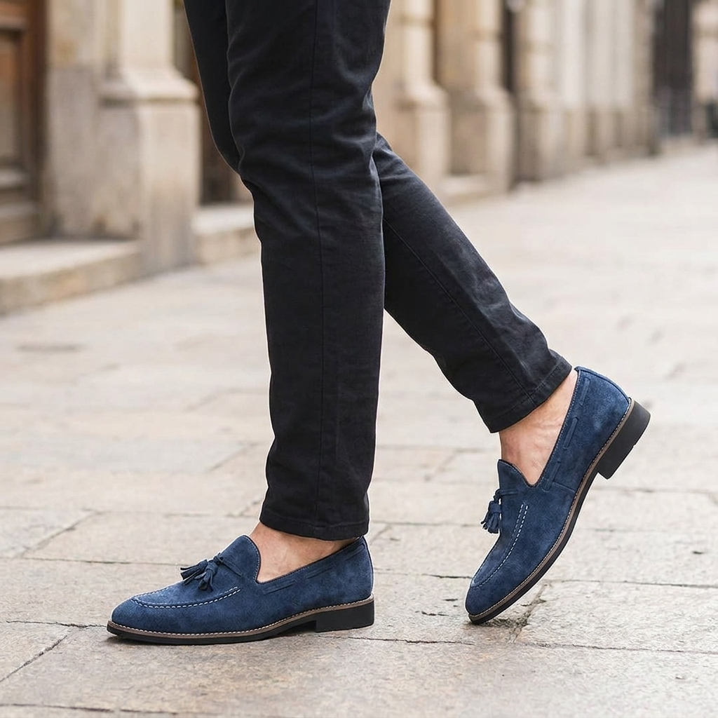 Barolo Suede Loafers — Allyours Closet (view 10)