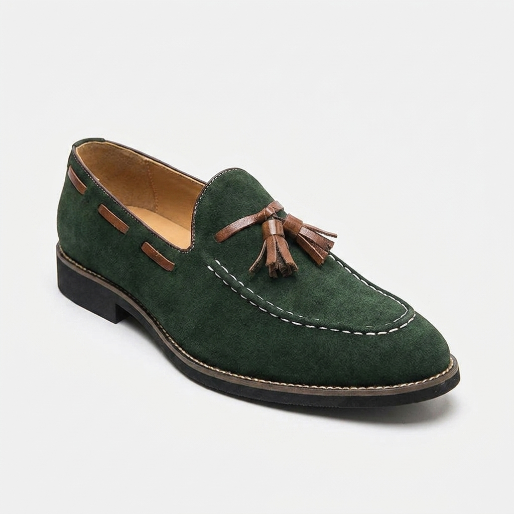 Barolo Suede Loafers — Allyours Closet (view 11)